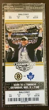 Boston Bruins 12/3/2011 NHL ticket stub vs Toronto - Stanley Cup Champions
