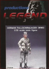 Legend Productions WWII German Fallschirmjager 1/35 Scale Model Kit