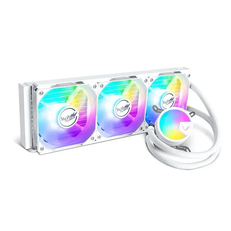 VALKYRIE A360 White ARGB AIO Liquid CPU Cooler 360mm