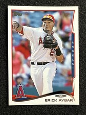 ERICK AYBAR #369 2014 Topps Baseball QTY Los Angeles Angels