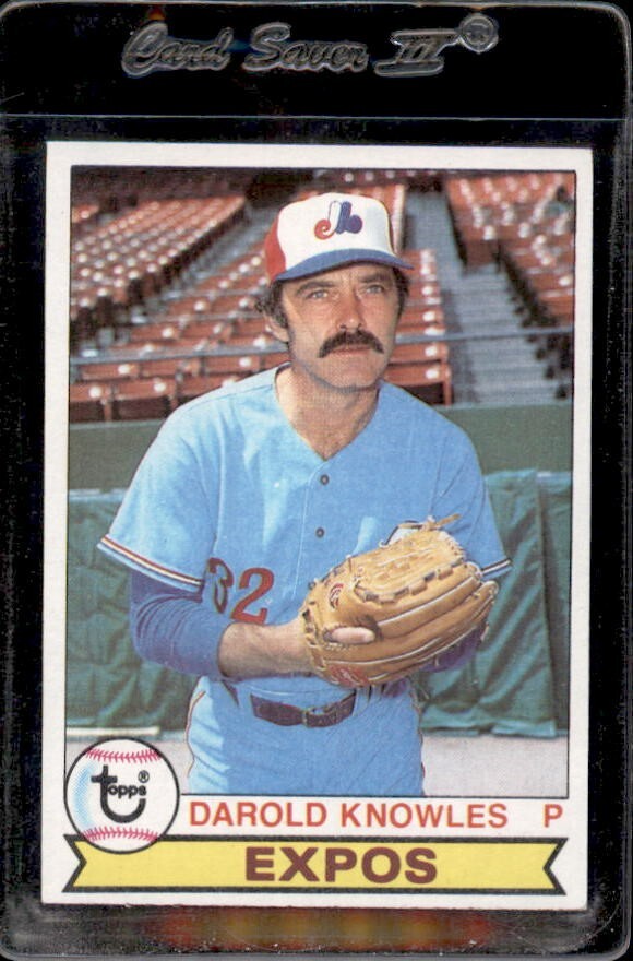 1979 Topps #581 Darold Knowles Montreal Expos - Nice Card