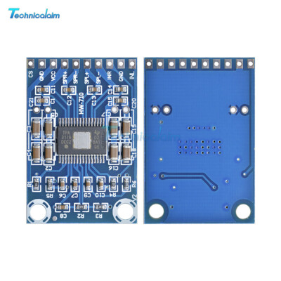 DC 12V-24V Mini TPA3116D2 2x50W Digital Audio Power Amplifier Board Class D Amp