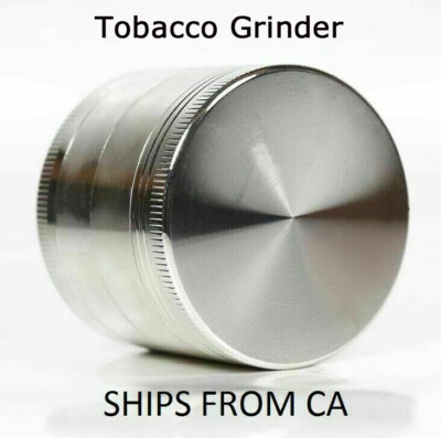 tobacco grinder ebay Colorado Crusher Spice Herb 2.5 Inch 4 Piece Aluminum 56MM 1.57X1.37 inch Tobacco Spice Herbal