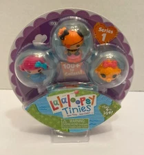 LALALOOPSY TINIES SERIES 2 CORAL SEA SHELLS MERMAID PEGGY SEVEN SEAS PIRATE  MIP