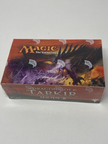 2015 Magic The Gathering Dragons Of Tarkir Sealed Booster Box, Korean - Picture 5 of 8