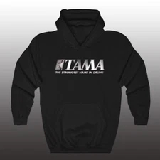 TAMA Drums Slogan Men's Black Size S-3XL