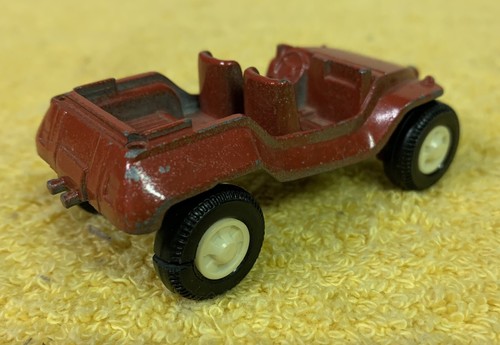 Vintage 1969 Tootsie Toy Diecast Car - Red Dune Buggy Jeep Chicago USA - Picture 3 of 5
