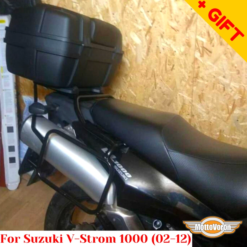 For Suzuki DL1000 V Strom Luggage rack system DL 1000 Pannier racks (02-12),Gift - Image 4 of 4