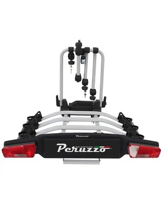 Peruzzo Zephyr Rear Bike Rack Tow Hook (3 Bikes/e-Bikes - 13 Poles)