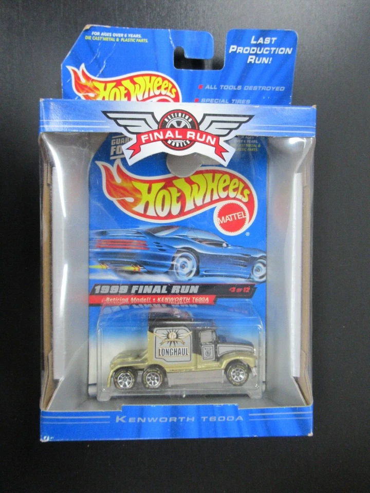 Lote de 5 camiones cisterna Hot Wheels 1999 Final Run Kenworth Alien Corvette Beast (b) Foto 2 de 4