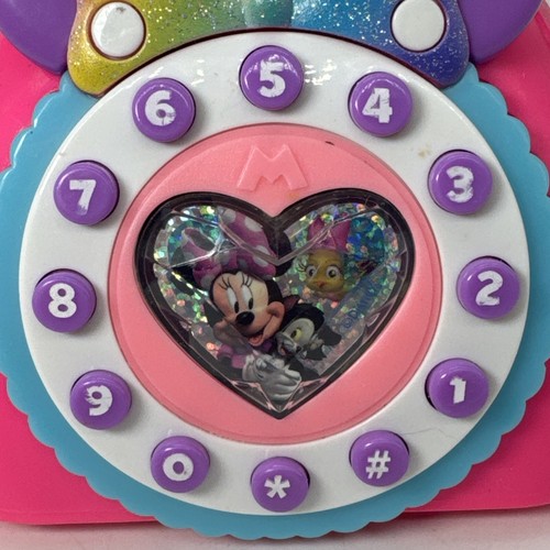 Disney Minnie Mous Talking Happy Helpers Play Phone Pretend Toy Tested! WORKS VG - Picture 3 of 14