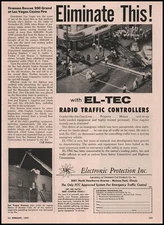 1957 Boulder Club Casino Las Vegas NV Fire Photo Money Rescue Article Print Ad