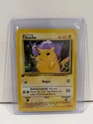 Pokemon TCG Pikachu (German) 58/102 Base Set 1st Edition LP