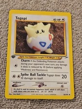 Pokemon Neo Destiny Togepi 1st Edition 56/105 Unplayed