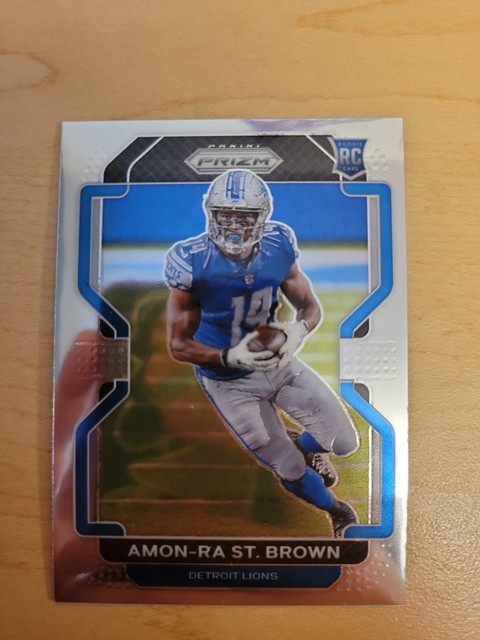 Amon-Ra St. Brown 2021 Panini Prizm