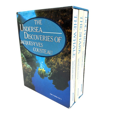 The Undersea Discoveries of Jacques-Yves Cousteau Box Set Shark Whale Dolphin