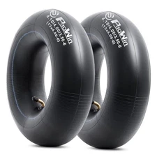 2 PCS 4.10/4.00/3.50-6 (13 x 4.00-6) Replacement Heavy Duty Inner Tube with 