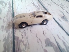 Vintage Aurora Thunderjet Cream Cobra GT Slot Car