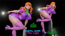 18+ Sexy Daphne Blake Pinup Figure SFW or NSFW Multi Scale Unpainted Unassembled
