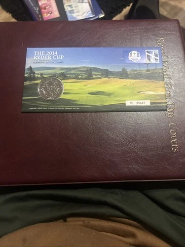 Great Britain First Day Coin Cover -2014 'Ryder Cup' - PNC No.05642