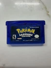 Pokémon Sapphire Version Nintendo Game Boy Advance NTSC-U/C E-Everyone Nintendo