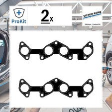 2x ORIGINAL® Victor Reinz Dichtung, Abgaskrümmer für Renault TWINGO I TWINGO