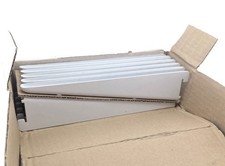 RB UK U-Brackets White 220mm x 13mm 10 Pack