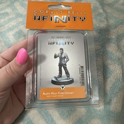Corvus Belli Infinity ALEPH Mini High Functionary. NEW IN BOX**