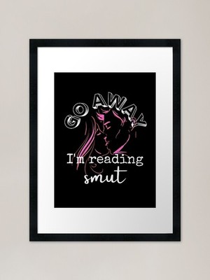 Smut Reader Gerahmter Kunstdruck Gerahmtes Wandbild Poster Leinwanddruck Bild