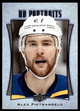 2016-17 Upper Deck UD Portraits Alex Pietrangelo St. Louis Blues #P-41