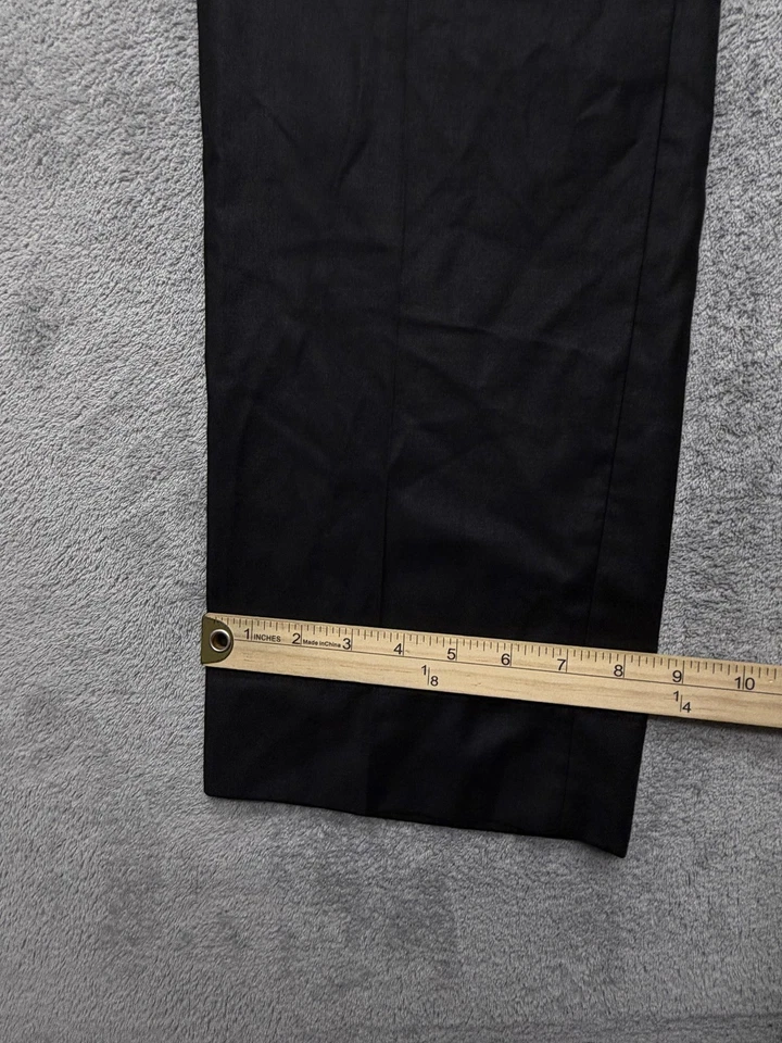 Pantalones INC International Concepts Para Hombre Medidos 38x28 Negros Milán Calce Ajustado Pantalones Foto 2 de 4