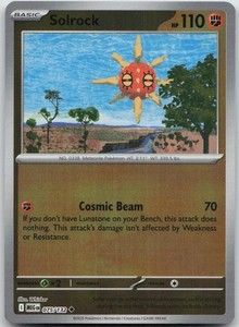 Solrock 075/132 Mega Evolution Reverse Holo Uncommon