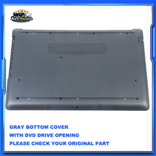 New Gray Bottom Base Cover For HP 15-DA 15-DB 15T-DA 15T-DB w/DVD Drive
