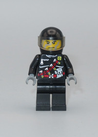 Lego Shadow Dino Attack Digger minifigure 7298 7477