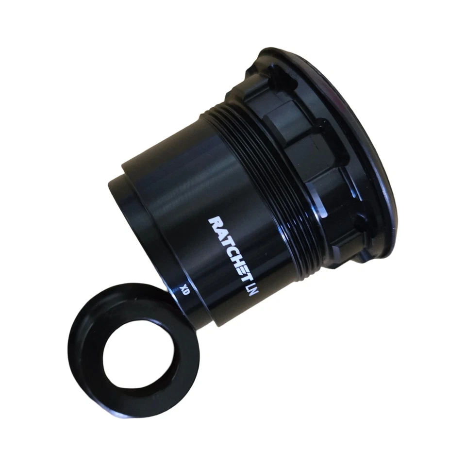 Cuerpo de buje libre de trinquete DT Swiss SRAM XD y tapa de extremo aleación 11 12 velocidades Eagle Foto 2 de 4