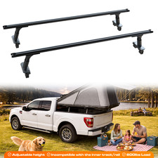 Adjustable Aluminum Truck Rack Low-profile For Ford F150 Ram Silverado Sierra Adjustable Aluminum Truck Rack Low-profile For Ford F150 Ram Silverado Sierra