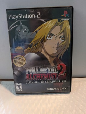 Fullmetal Alchemist 2: Curse of the Crimson Elixir Sony PS2 GAME & CASE TESTED