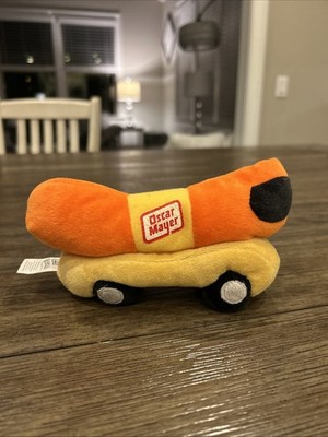 Oscar Mayer Weiner Mobile Hot Dog Bean Bag Plush 7'' Promo 