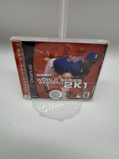 Sega Dreamcast World Series Baseball 2K1 Complete in Case, Manual, Tested