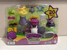 Fisher Price Barney s World Dress Up Barney 20 Pc Set Ages 2 NEW in Box