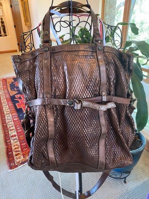 Absolutely GORGEOUS Vintage Campomaggi Rustic Leather Tote!!