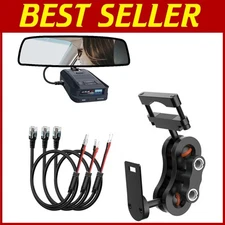 Premium Radar Detector Mount with 360-Degree Rotation for Uniden Detectors