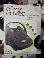 Cozy Cover Infant Car Seat Cover Weatherproof Machine Washable Black White