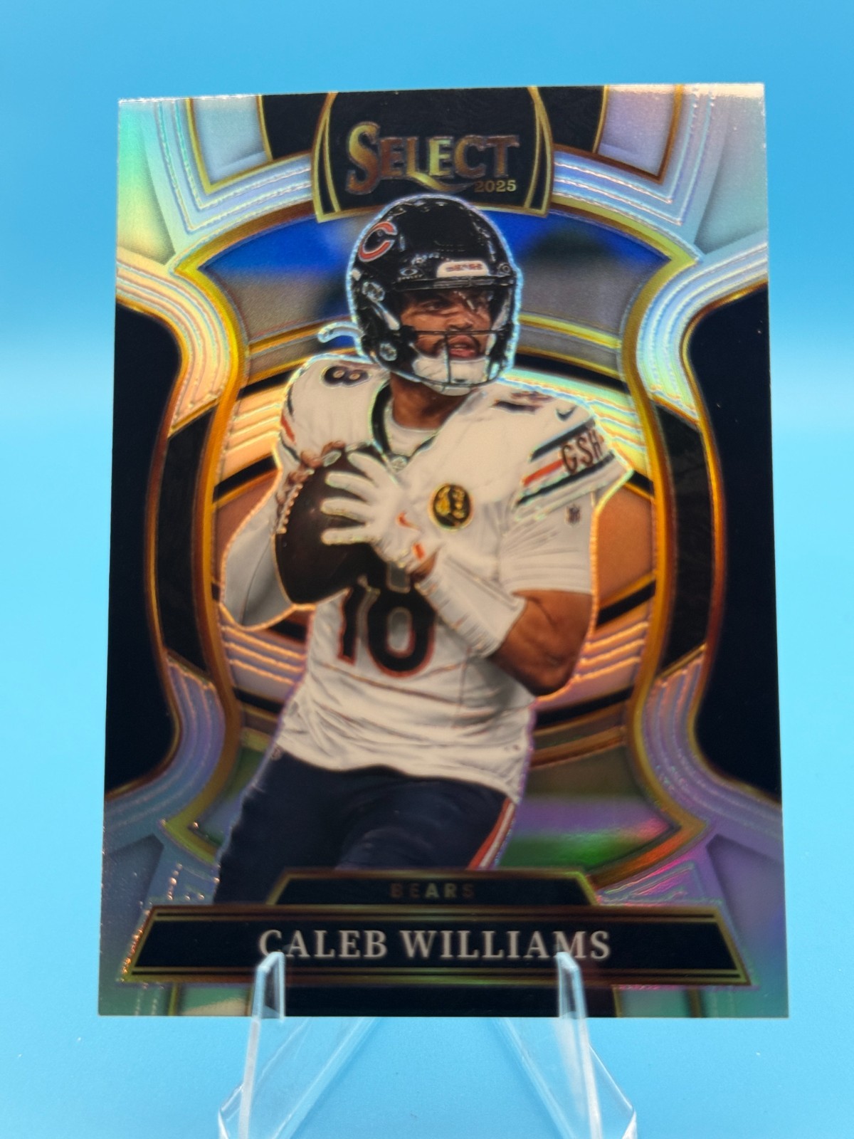 2025 Panini Select - Concourse Caleb Williams #73 Silver Prizm