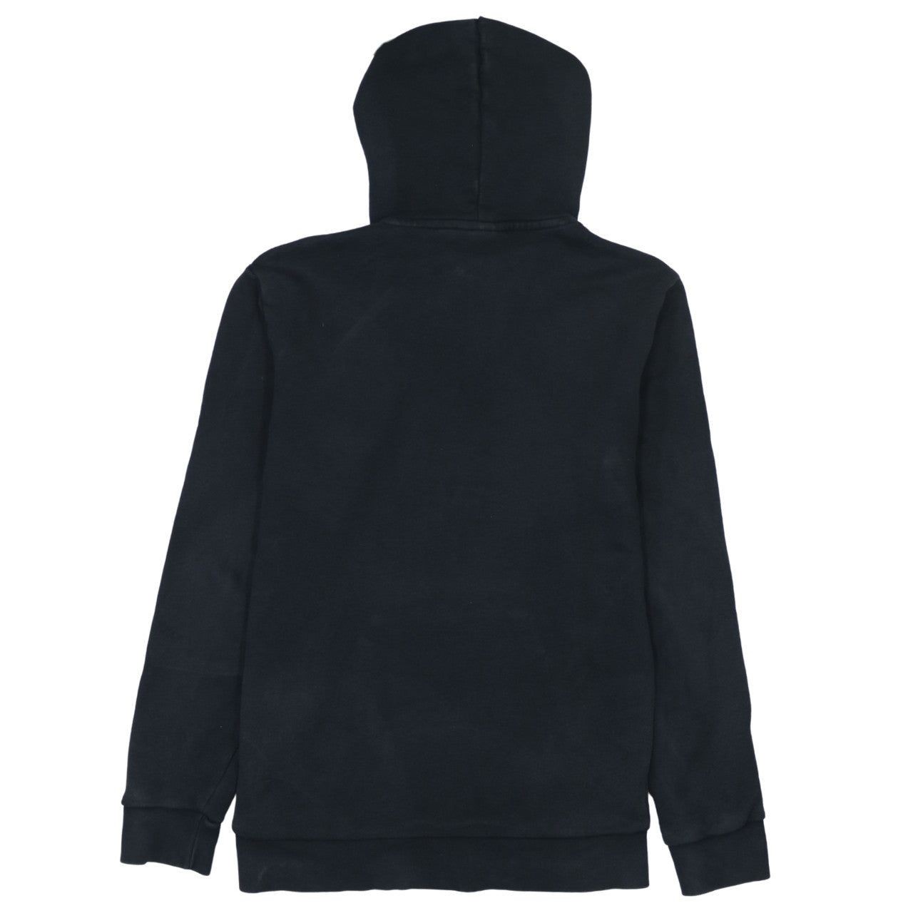 Vintage ADIDAS BLACK HOODIE MENS S image 2