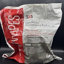 2XL L38 1-Ply 6 x 8 Gym Wipes Professional - Unscented/White