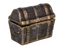 Treasure Chest - 1.75" L x 1.50" H - Figure Safari Ltd. #851829 NIB New