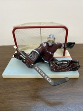 McFarlane David Aebischer Red Jersey Colorado Avalanche NHL Figure Series 10