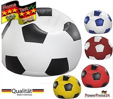 NEU FUSSBALL SITZSACK SITZBALL