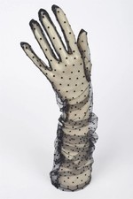 Women's Long Polka Dot Gloves
